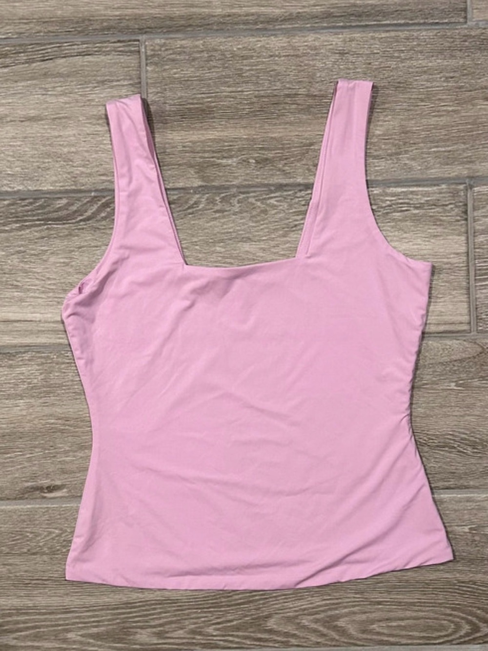 Travis Mathew Light Pink Square Neck Tank